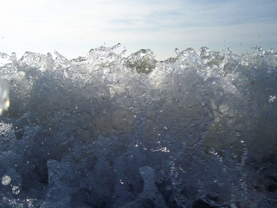 sea waves Baltic — Sopot, Polska