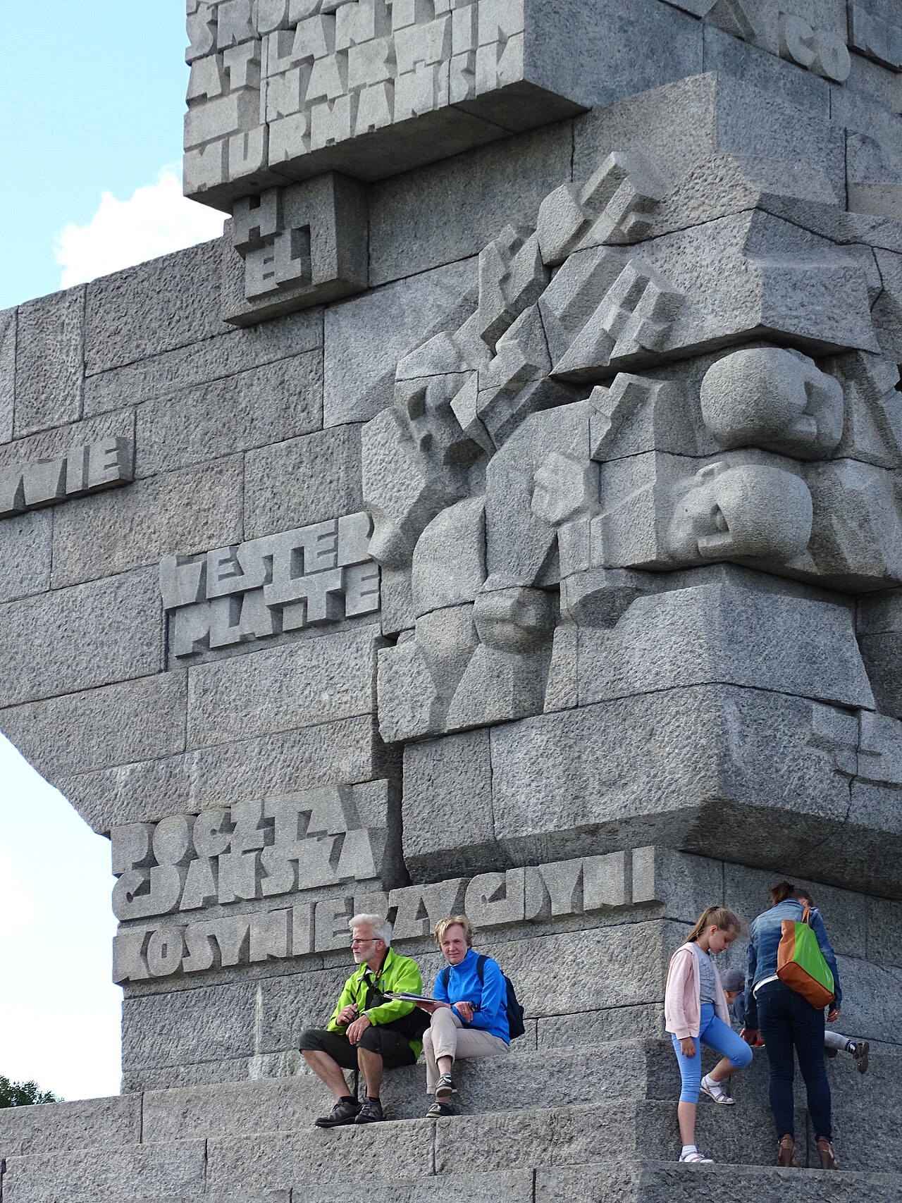 Westerplatte memorial monument Gdańsk — Sopot, Polska