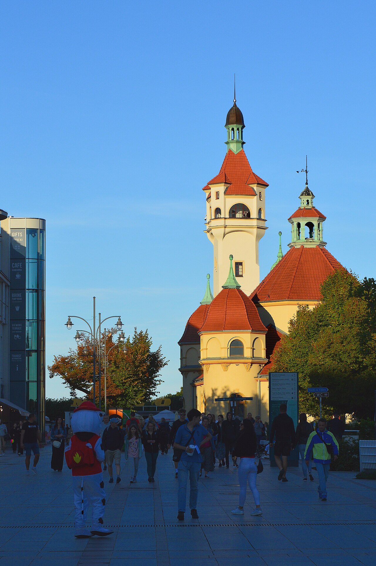 Sopot promenade sea — Sopot, Polska