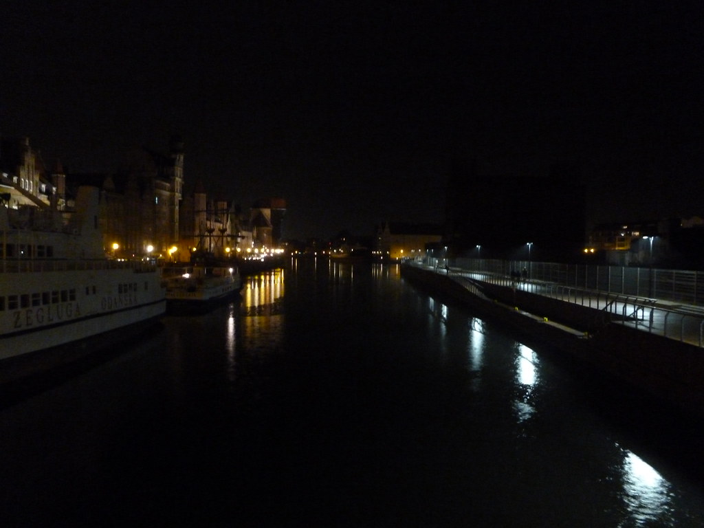 A view of the old town in Gdansk