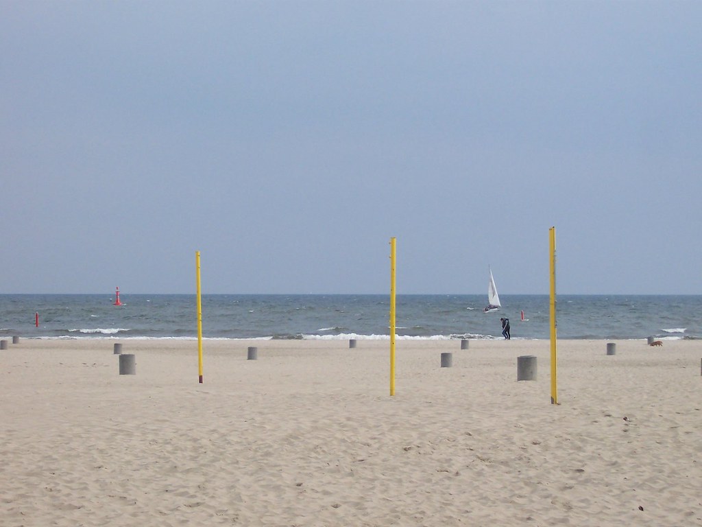 The Baltic Sea - from the beach at Sopot