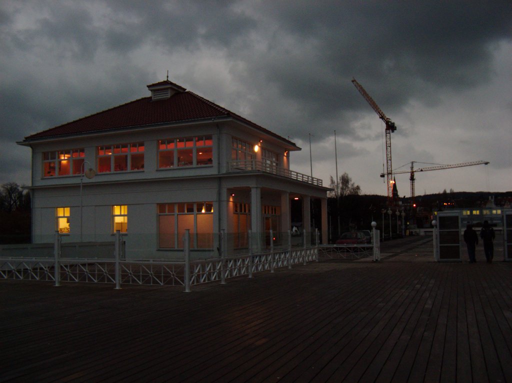 Sopot molo night view — Trójmiasto