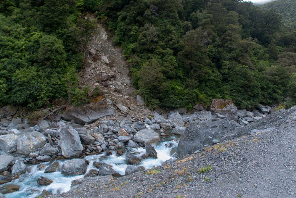 Hasst River Cold and Fast Flowing