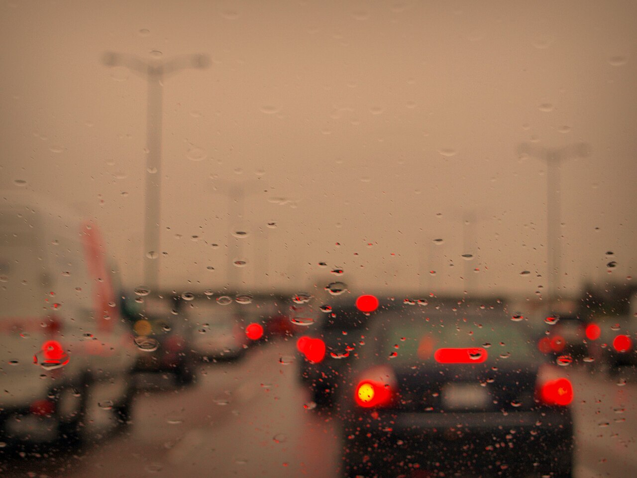 traffic jam highway accident — Trójmiasto